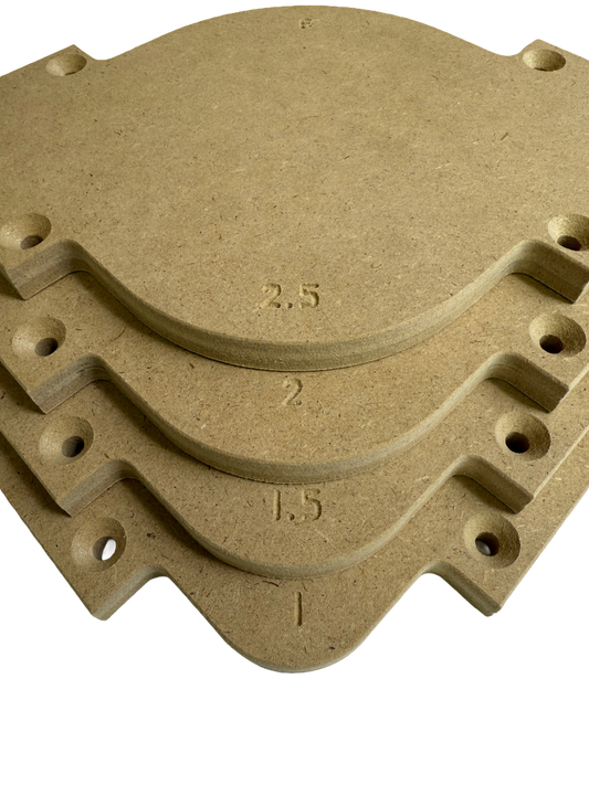 3650 Outside Corner Radius Template Set