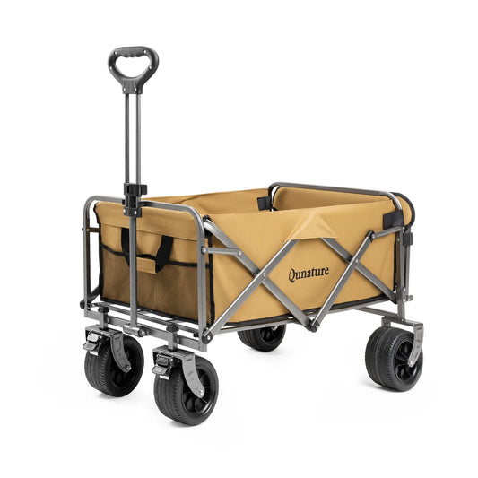 330lbs Foldable Wagon with All-Terrain PVC Wheels